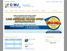 Tablet Screenshot of cwjcu.com